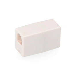 Edm Adaptateur modulaire 4 voies blanc retractilé