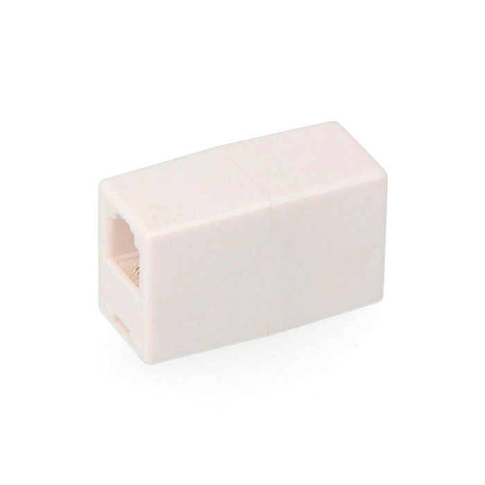 Edm Adaptateur modulaire 4 voies blanc retractilé Edm Adaptateur modulaire 4 voies blanc retractilé
