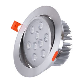 Spot LED Downlight 9W 900Lm 6000K Circulaire Blanco Frío