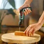 Bosch - Mandrin Excentré et Adaptateur pour Perceuse Visseuse IXO avec Jeu de Forets, Adapté pour le Bois, le Plastique et le Plâtre (Perçage jusqu'à 5 mm)