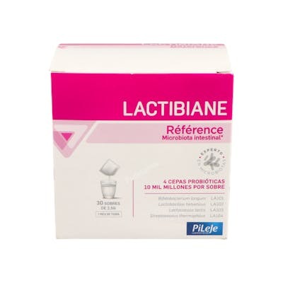 PILEJE Lactibiane Référence 30 Sachets Probiotiques 4 Souches PILEJE Lactibiane Référence 30 Sachets Probiotiques 4 Souches
