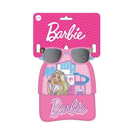 Cerdá Casquette avec Lunettes de soleil Barbie pour enfant - Rose, taille 53 cm