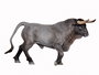 Deqube Figure animalière Toro Bravo Cardeno Trotando - Réplique peinte à la main détaillée - Collection de 20 toros