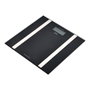 Jata Hogar Balance de bain intelligente avec analyseur corporel, noire, 180 kg