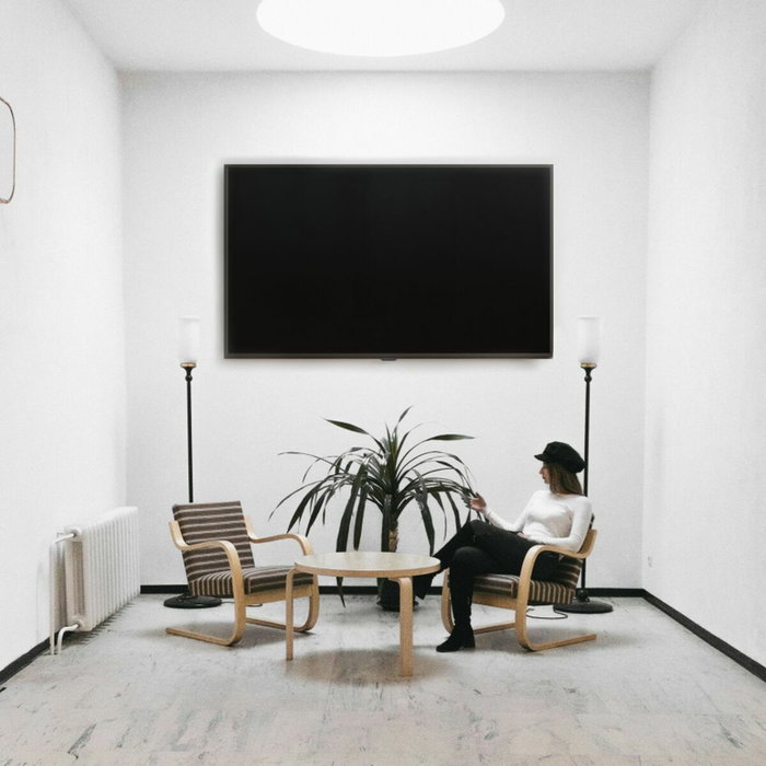 Support de TV TooQ LP1090F-B 43" 90" 80 kg