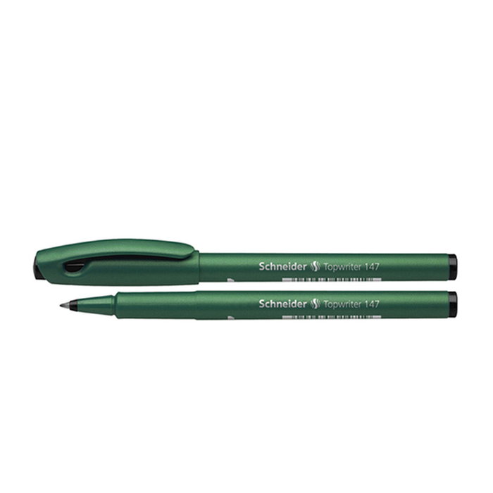 Schneider Topwriter 147 Noir Vert - 10 Unités