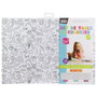 Jeux 2 momes Lot de 10 sets de table à colorier assortis