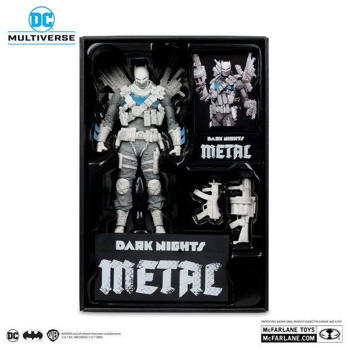 McFarlane Toys DC Multiverse figurine The Grim Knight (Dark Nights Metal) (Black & White Accent Edition) (Gold Label) 18 cm