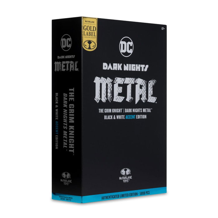 McFarlane Toys DC Multiverse figurine The Grim Knight (Dark Nights Metal) (Black & White Accent Edition) (Gold Label) 18 cm