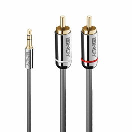 Lindy Câble Audio Jack 3.5mm vers RCA Cromo Line 1m