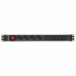Salicru Réglette PDU Rack 19 pouces SPS 4 Schuko + 6 IEC C13
