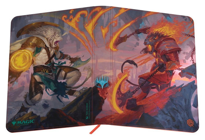 Ultimate Guard Zipfolio 360 Xenoskin Magic: The Gathering Reality Fracture Ajani Resolute / Ajani Unrelenting