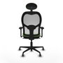Piqueras y Crespo 3D036G1 Chaise de Bureau avec Appui-tête Pistache