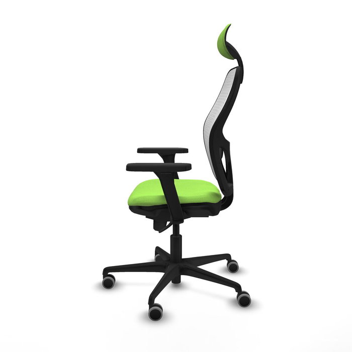 Piqueras y Crespo 3D036G1 Chaise de Bureau avec Appui-tête Pistache