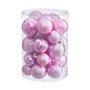 BigBuy Home Boules de Noël Rose Plastique (27 Unités) inevitable