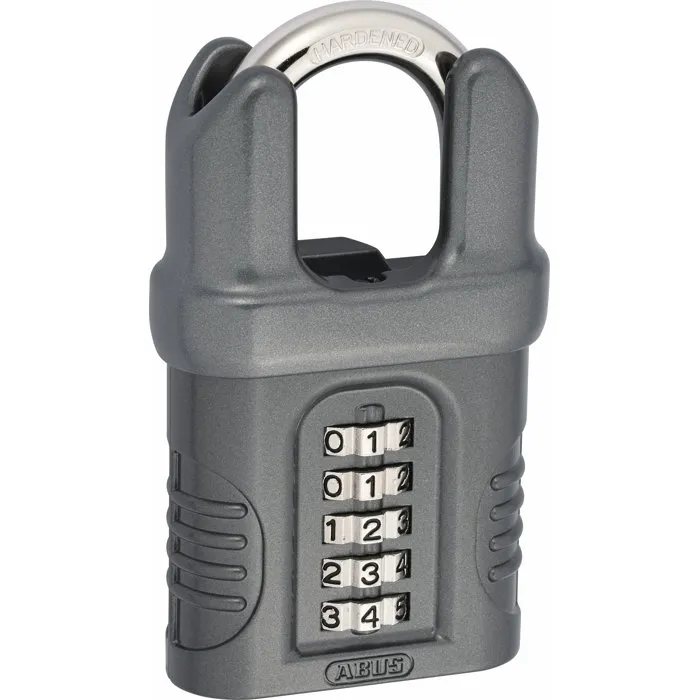 Abus 158CS/65 Cadenas à combinaison à 5 chiffres avec anse blindée
