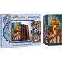 Revell Tiny Adventures - Maquette DIY 3D à construire Book Nook, Serre-livre thématique Bridgerton 'Le Duc et Moi' avec éclairage LED