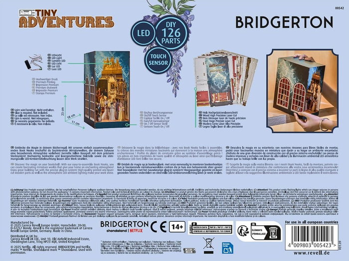 Revell Book Nook Bridgerton Tiny Adventures - The Duke and I - 18 cm