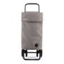 Rolser Carro de la compra Svelta Tweed 4.2 Gris 44L Pliant avec Base Abattable Charge Max 50kg