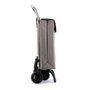 Rolser Carro de la compra Svelta Tweed 4.2 Gris 44L Pliant avec Base Abattable Charge Max 50kg