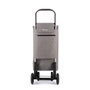 Rolser Carro de la compra Svelta Tweed 4.2 Gris 44L Pliant avec Base Abattable Charge Max 50kg