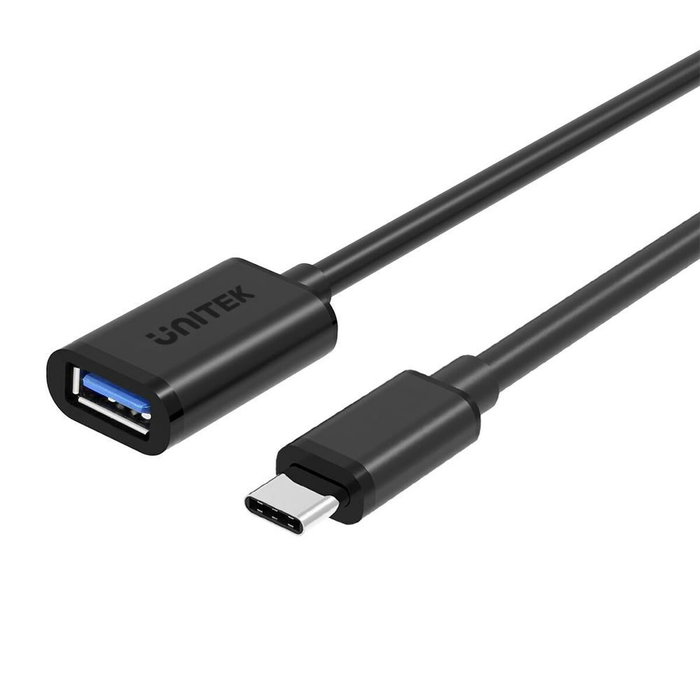 Unitek Câble USB-C vers USB Y-C476BK 20 cm Noir Unitek Câble USB-C vers USB Y-C476BK 20 cm Noir