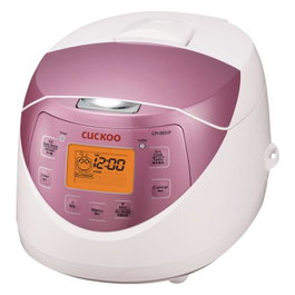 Cuckoo Cuiseur à riz CR-0631F blanc et rose 1008ml