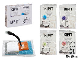 Kipit Lot de sachets sous vide parfumés 40x60 cm plastique transparent rose jasmin océan lavande (Set de 36)
