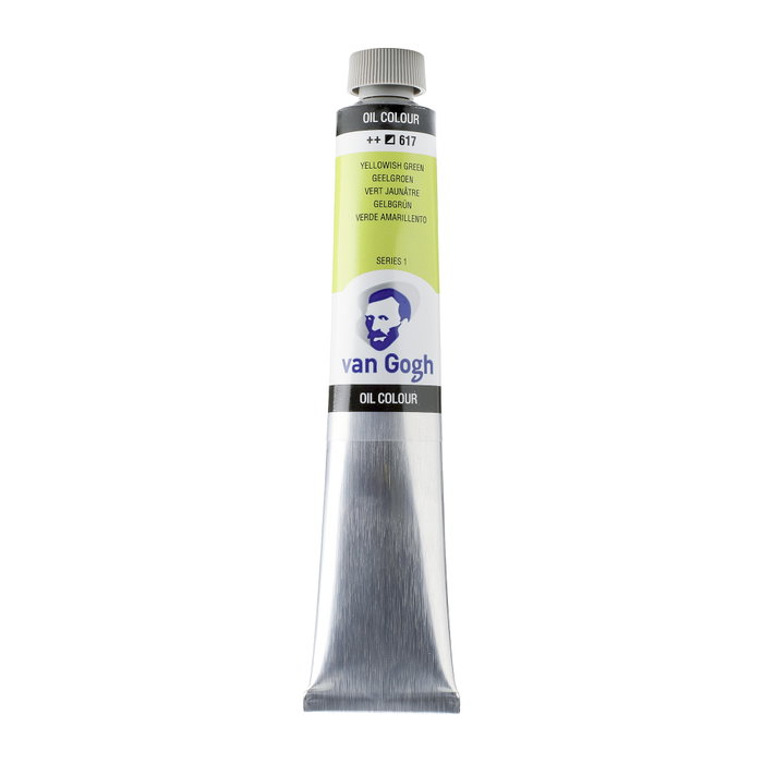 Van Gogh Peinture à l'huile Vert jaunâtre 617, 60 ml Van Gogh Peinture à l'huile Vert jaunâtre 617, 60 ml