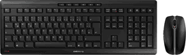 Cherry Kit Souris et Clavier JD8560B / JD-8560DE-2 Noir, Clavier AZERTY Français
