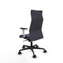 Piqueras Y Crespo Fauteuil Albacete avec mécanisme synchrone, gris foncé