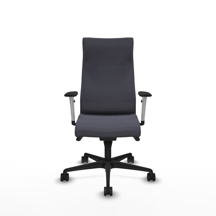Piqueras Y Crespo Fauteuil Albacete avec mécanisme synchrone, gris foncé