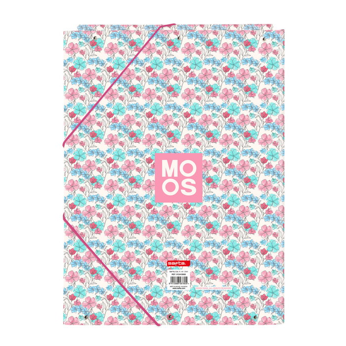 Kit fourniture scolaire Safta Flores 26 x 33,5 x 2,5 cm