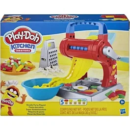 Play-Doh La Fabrique à pâtes Kitchen Creations avec 5 couleurs de pâte