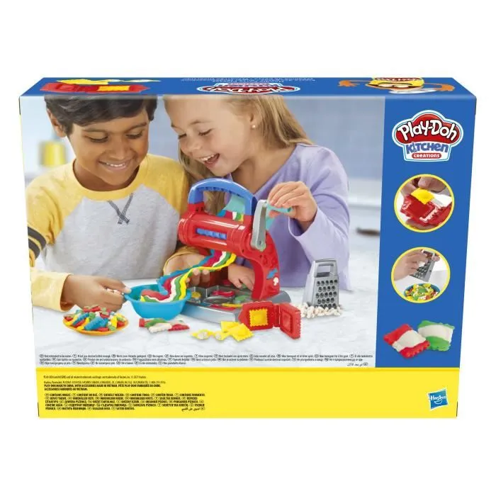 Play-Doh La Fabrique à pâtes Kitchen Creations avec 5 couleurs de pâte Play-Doh La Fabrique à pâtes Kitchen Creations avec 5 couleurs de pâte