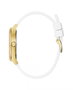 Guess GW0589L1 avec boîtier doré et bracelet blanc