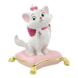Disney Boîte à bijoux Marie Les Aristochats, fermeture magnétique, dans un coffret cadeau
