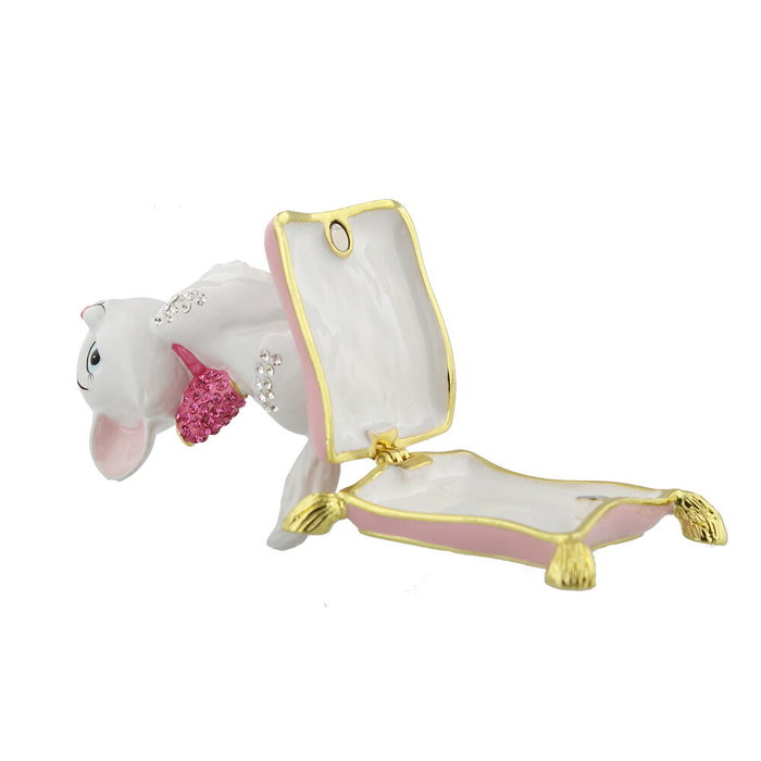Disney Boîte à bijoux Marie Les Aristochats, fermeture magnétique, dans un coffret cadeau