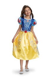 Disney Déguisement Classic Blanche-Neige 100ème Anniversaire Taille 3-4 Ans - Bleu