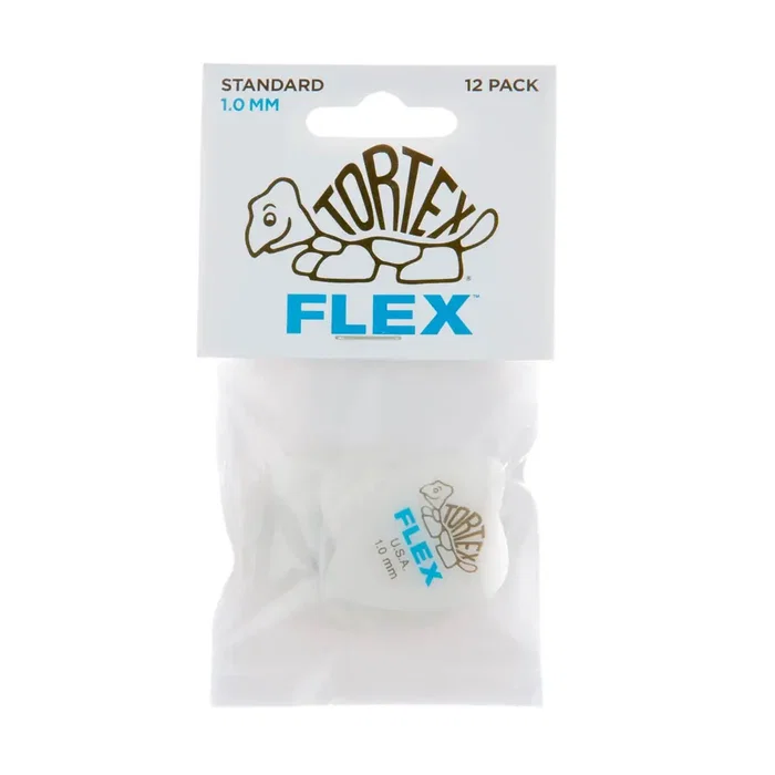 Dunlop Tortex Flex Standard 1,0 mm (Pack de 12) Dunlop Tortex Flex Standard 1,0 mm (Pack de 12)