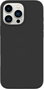 eSTUFF Coque INFINITE RIGA pour iPhone 16 Pro en silicone recyclé (93% de matériaux recyclés) - Noir