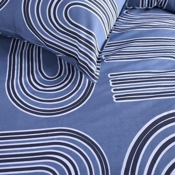 Today Parure de lit Sunshine 15.26 Bleu 220 x 240 cm Today Parure de lit Sunshine 15.26 Bleu 220 x 240 cm