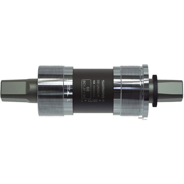 Shimano Axe de pédalier BB-UN300 BSA 68 mm - 122.5 mm Shimano Axe de pédalier BB-UN300 BSA 68 mm - 122.5 mm