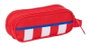 Safta PORTATODO DOBLE ATCO. DE MADRID 21x8x6 cm - Boîte de rangement double en bois 21x8x6 cm, espagnol