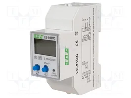 F&F LE-01DC Compteur numérique pour rail DIN