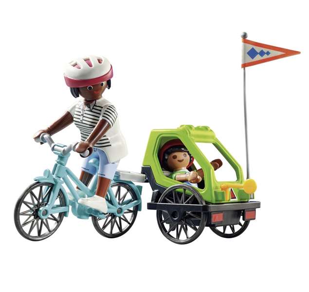 Playmobil Excursión en bicicleta Special Plus - Figurine avec vélo pour enfant dès 4 ans