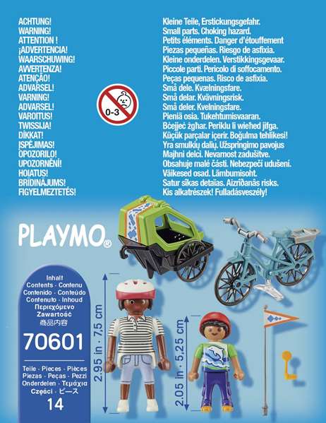 Playmobil Excursión en bicicleta Special Plus - Figurine avec vélo pour enfant dès 4 ans