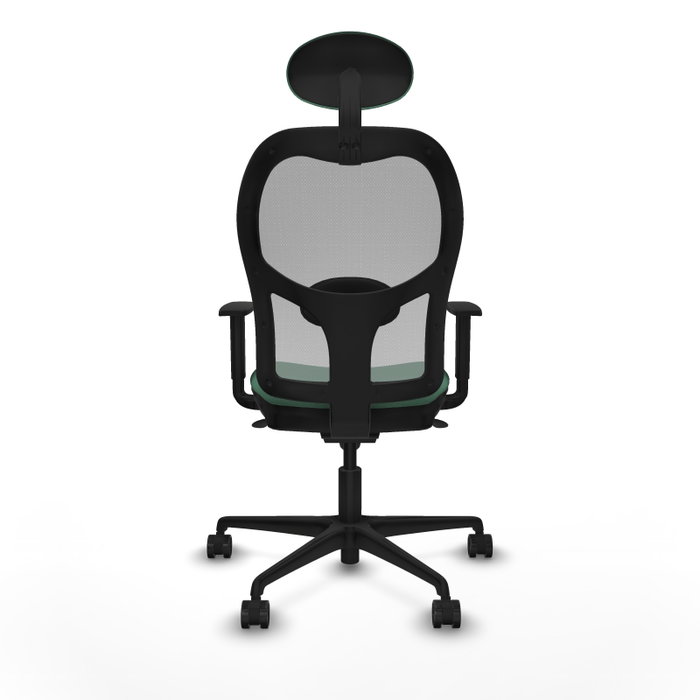 Piqueras y Crespo Chaise de Bureau Jorquera Vert émeraude