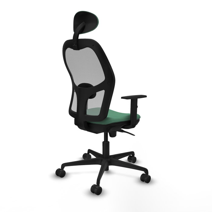 Piqueras y Crespo Chaise de Bureau Jorquera Vert émeraude
