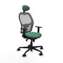 Piqueras y Crespo Chaise de Bureau Jorquera Vert émeraude
